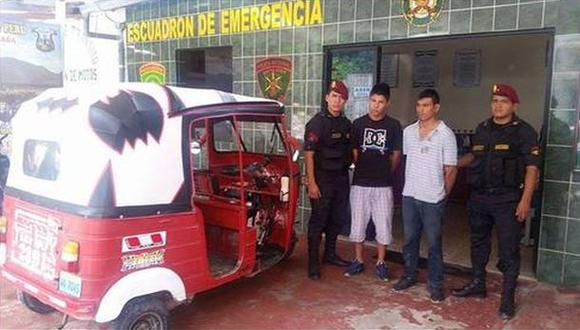 'Los jotitas' fueron detenidos tras balacera en Tingo María