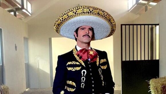Pablo Montero interpreta a Vicente Fernández en "El último rey" (Foto: Pablo Montero / Instagram)