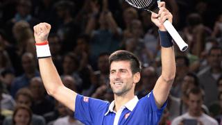 Djokovic venció a Murray y ganó el título del Masters de París