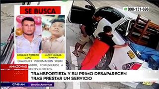Amazonas: denuncian la desaparición de dos transportistas en extrañas circunstancias | VIDEO