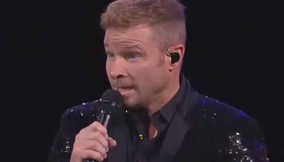 Brian Littrell actualmente tiene 44 años y en el 2011 sufrió una grave complicación en las cuerdas vocales. (Captura de televisión)