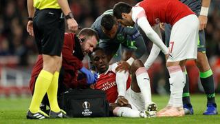 Arsenal vs. Sporting Lisboa: Danny Welbeck se destrozó el tobillo por caer mal [VIDEO]