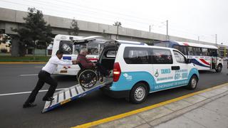 San Borja recibe distinción por servicio de taxi para personas con discapacidad