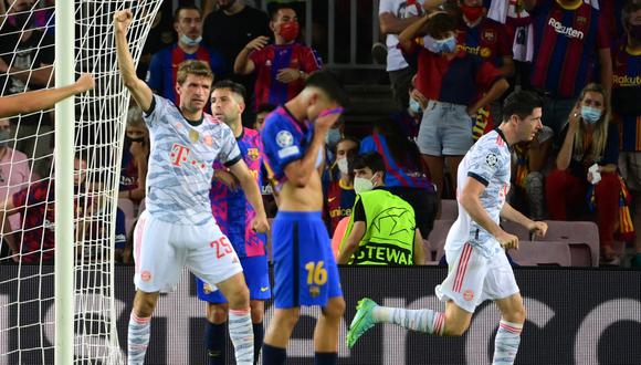 Bayern Múnich derrotó a domicilio por 0-3 al Barcelona en el Camp Nou | Foto: AFP
