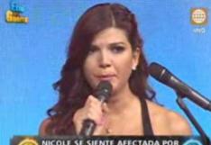 ‘Esto es guerra’: Nicole Faverón triste por críticas de Gino Assereto 
