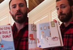 Chris Evans se suma a noble campaña y lee cuentos infantiles a niños durante la cuarentena