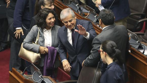 César Villanueva remarcó que la confianza “implica las cuatro reformas más el referéndum”. (Foto: AP)