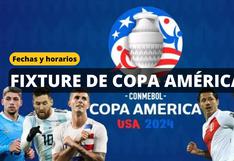 Fixture completo de Copa América 2024: Cuándo inicia, en qué fechas juegan, grupos y horarios 
