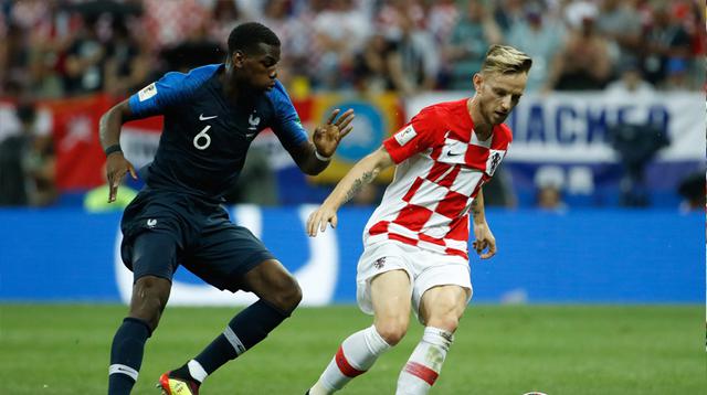 Francia vs. Croacia EN VIVO: el gol de Pogba para el 3-1 en la final del Mundial Rusia 2018. [VIDEO] (Agencias)