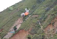 Minería ilegal en La Libertad: Policía y Fuerzas Armadas destruyen tres bocaminas ilegales en Pataz