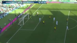 Argentina vs. Ecuador: Lucas Ocampos colocó el 6-1 y selló goleada en amistoso de fecha FIFA | VIDEO 