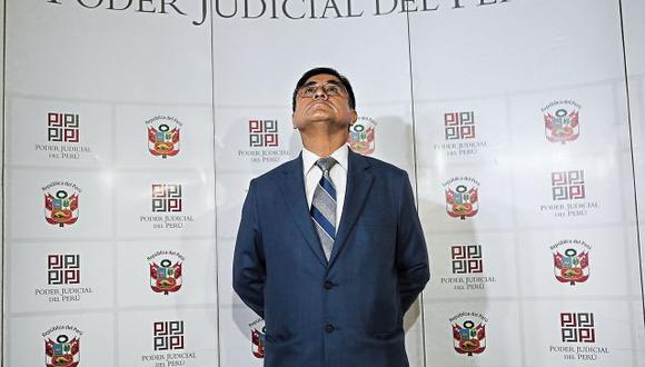 El juez César Hinostroza se encuentra actualmente con impedimento de salida del país. (Foto: Alonso Chero / Archivo)
