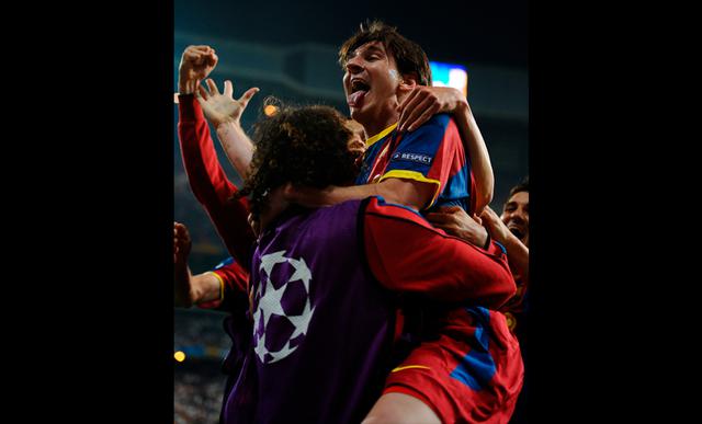 Barcelona eligió el gol de Lionel Messi como el mejor de la historia de la Champions League | Foto: AP/EFE/AFP/Reuters