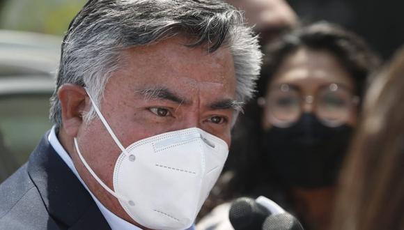 César Nakazaki aseguró que él es el único abogado que representa a Alberto Fujimori. (Foto: Jorge Cerdán/GEC)