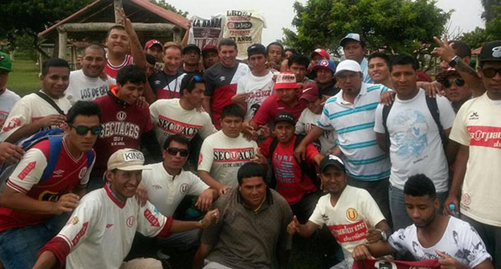 Universitario de Deportes: Luis Fernando Suárez ser reunió con la Trinchera Norte. (Foto: Facebook)