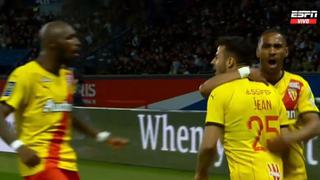 Lo empató con uno menos: Corentin Jean anotó el 1-1 en PSG vs. Lens | VIDEO