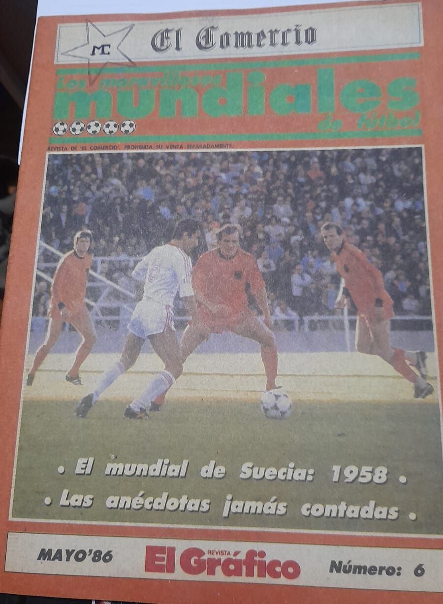 Revista de El Comercio y El Gráfico publicada en 1986. 