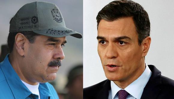 Crisis en Venezuela: Nicolás Maduro dice es "nefasta" decisión de Pedro Sánchez reconocer a Juan Guaidó como presidente encargado. (Reuters).