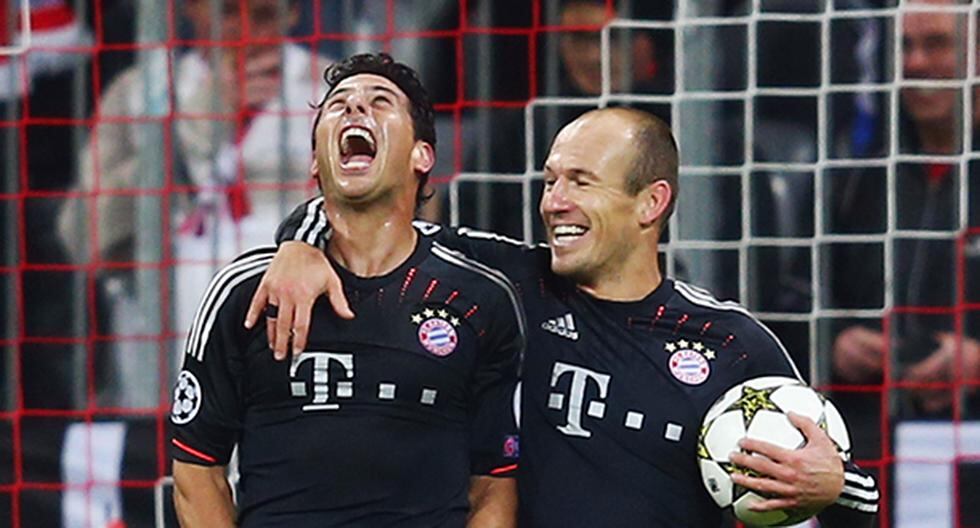 Pizarro fue protagonista del último 6-1 del Bayern en Champions (Foto: Getty Images)