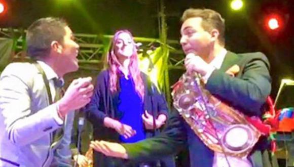 Cristian Castro cantó junto al Grupo 5 durante show en Bolivia