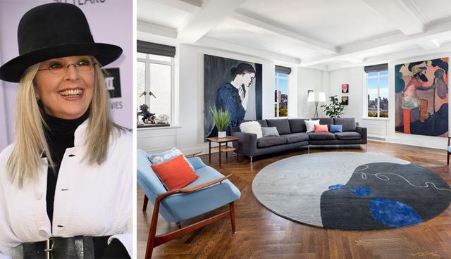 Diane Keaton ha puesto en venta su departamento de Nueva York. ¿El precio? US$ 17.5 millones. (Foto: Difusión)