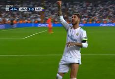 Mira el golazo de chalaca de Sergio Ramos con Real Madrid en Champions