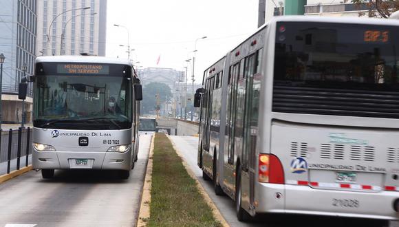 Pasajes en el Metropolitano: cuáles son las nuevas tarifas para hoy. (GEC)