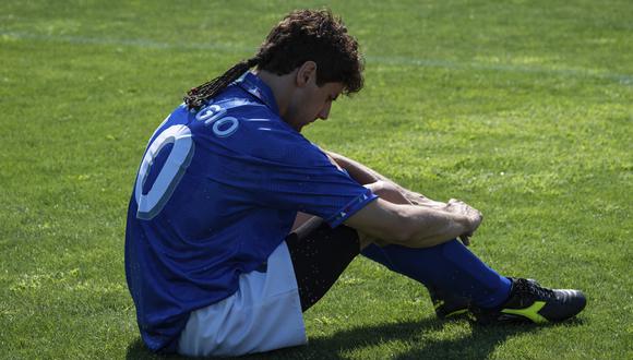 Andrea Arcangeli como Roberto Baggio. (Foto: Netflix/ Difusión)