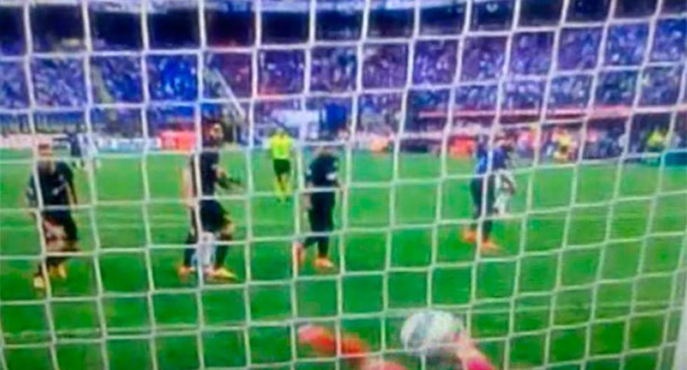 Así fue el gol de Morata. (Foto: Captura)