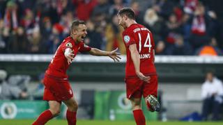 Bayern Múnich venció 1-0 a Darmstadt por la Copa Alemana