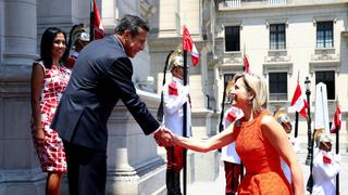 La visita de la reina Máxima de Holanda a Palacio en fotos