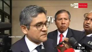 Fiscal José Domingo Pérez sobre caso Keiko Fujimori: “decisión del TC es contradictoria, incongruente y con tintes políticos”