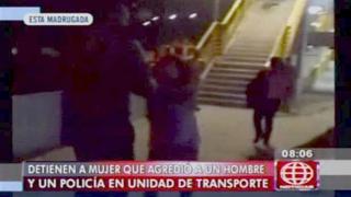 El Agustino: detienen a mujer por golpear y morder a policía