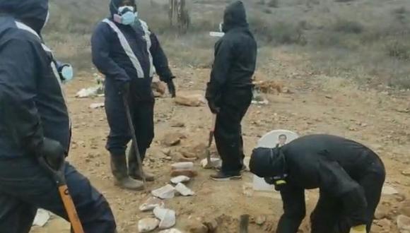 El hecho ocurrió en las canteras del distrito de Mesones Muro, provincia de Ferreñafe. (Foto: captura de pantalla RPP)