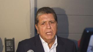 El Congreso citará a Alan García antes del 15 de setiembre