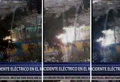 Metro de Lima: Así fue la explosión que detuvo uno de los trenes en la estación Villa María [VIDEO y FOTOS]
