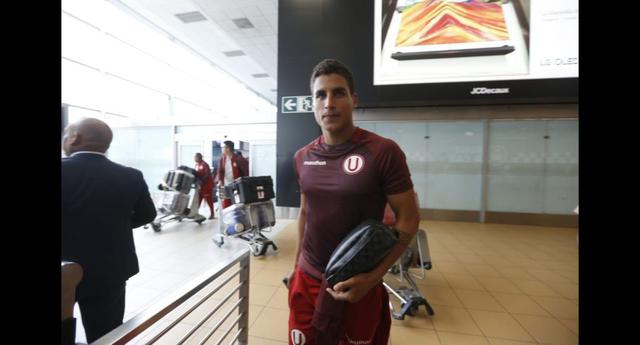 Las postales de la llegada de Universitario de Deportes a Lima tras eliminación de la Copa Libertadores 2020. (Foto: Violeta Ayasta / GEC)