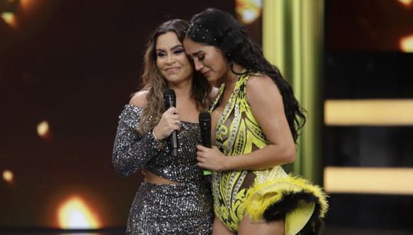 Ethel Pozo y Melissa Paredes tuvieron emotivo reencuentro en "El Gran Show". (Foto: GV Producciones)