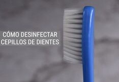 Cómo desinfectar el cepillo de dientes