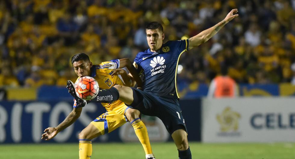 La final entre Tigres vs América fue muy disputada por ambos  equipos que se enfrentaron en Monterrey (Foto: EFE)