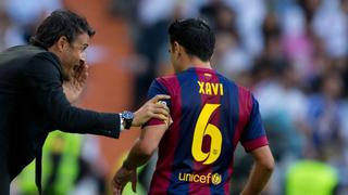 Luis Enrique: "Si Xavi tuviera 25 años, le renovaría 25 más"