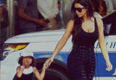 Kim Kardashian: su pequeña hija se molestó con los paparazzis y los confrontó así 