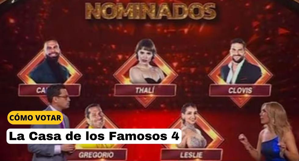 How to vote in La Casa de los Famosos 4?  Link, nominees and how to save your favorites |  the answers