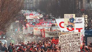 La protesta que hizo temblar al Gobierno Francés y lo obligó a retroceder hace 24 años