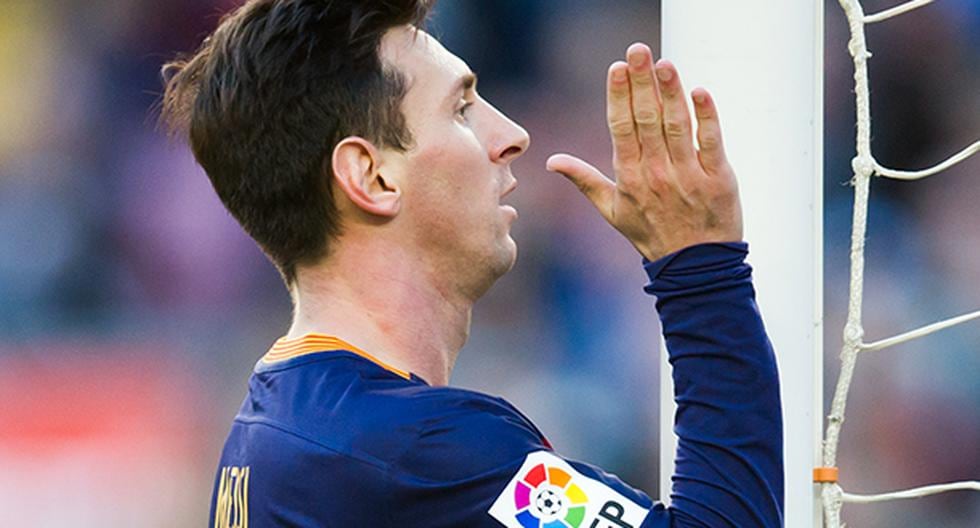 Lionel Messi aprovechó el ingreso de Herrera al arco de Athletic Bilbao para poner el 1-0 a favor del Barcelona (Foto: Getty Images)
