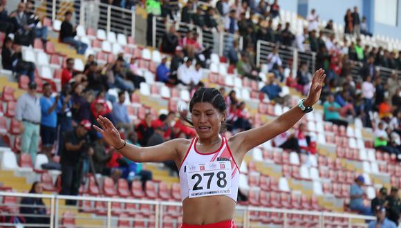 Los atletas peruanos Luz Mery Rojas y José Luis Rojas conquistaron la victoria en los 5 mil metros en Iberoamericanos. (Foto: Federación de Atletismo)