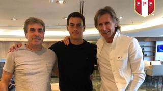 Selección peruana: Ricardo Gareca y Néstor Bonillo visitaron al portero Alejandro Duarte