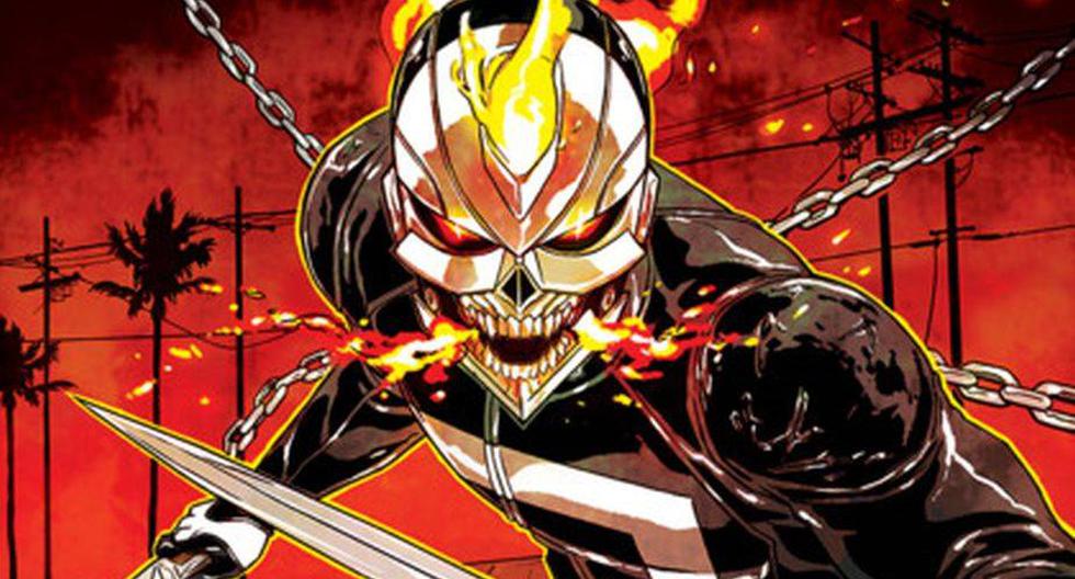 Este es Robbie Reyes como Ghost Rider en los cómics (Foto: Marvel)