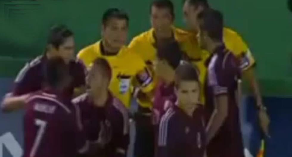 El árbitro decidió anular el gol Agustín Ale que era legítimo. (Foto: Captura)