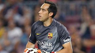 Barcelona: Claudio Bravo sería baja ante Atlético Madrid